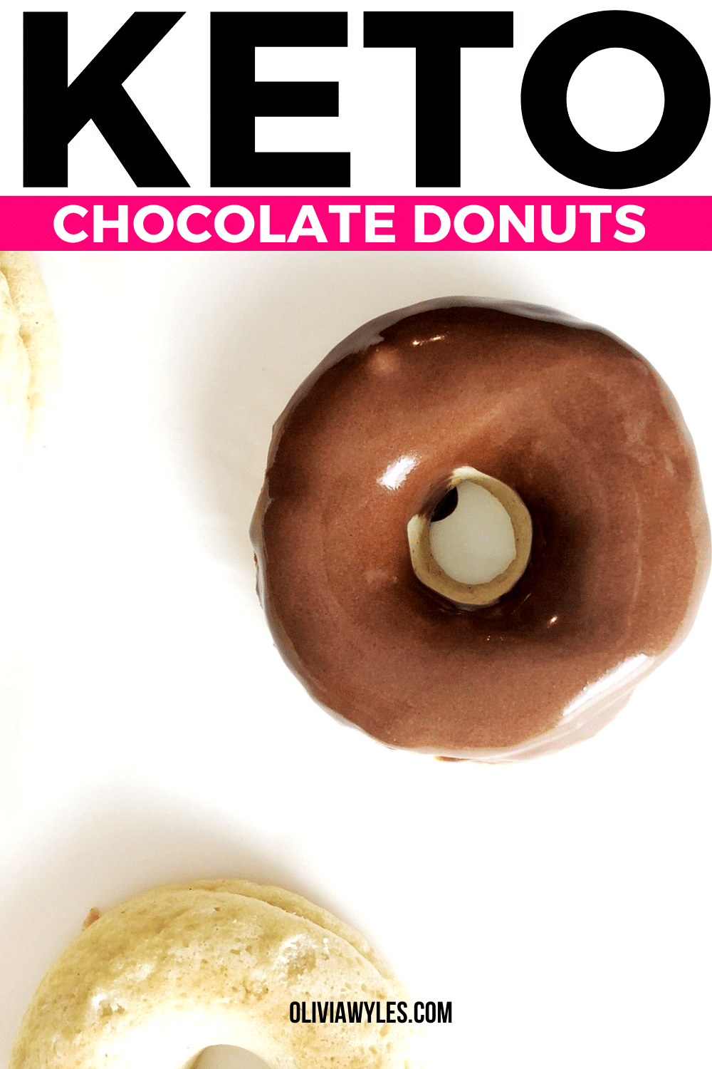 Keto Chocolate Glazed Donuts Olivia Wyles Keto Recipes