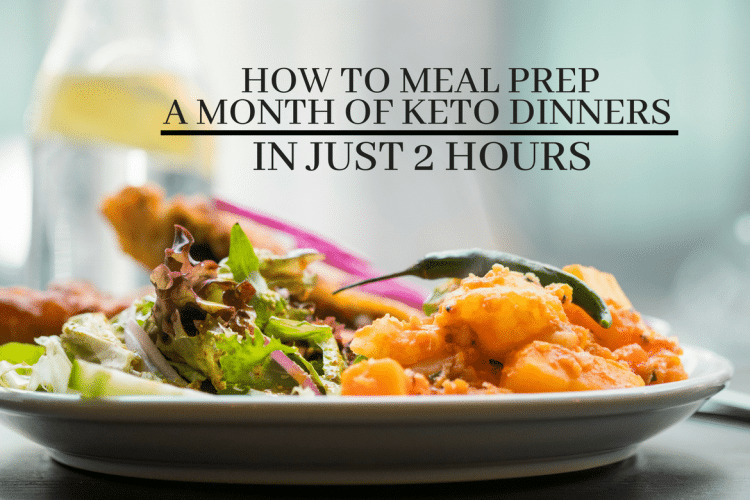 Fast Keto Meal Prep in Under 2 Hours