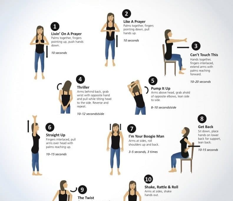 8 Stress Relieving Chair Yoga Routines You Can Easily Do At Work