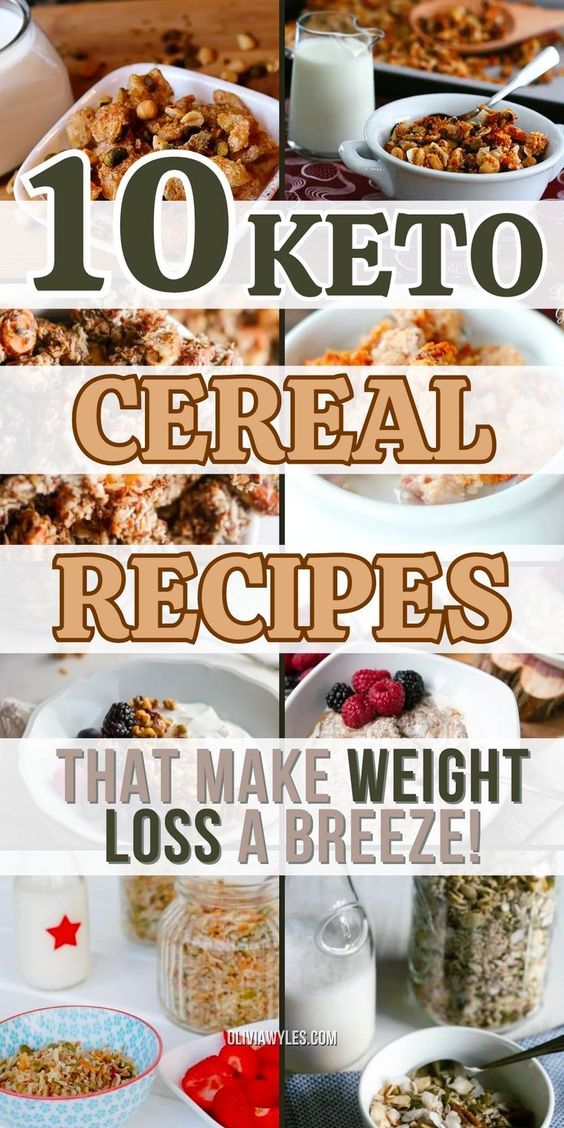 10 Keto Cereal Recipes You Need In Your Life Now