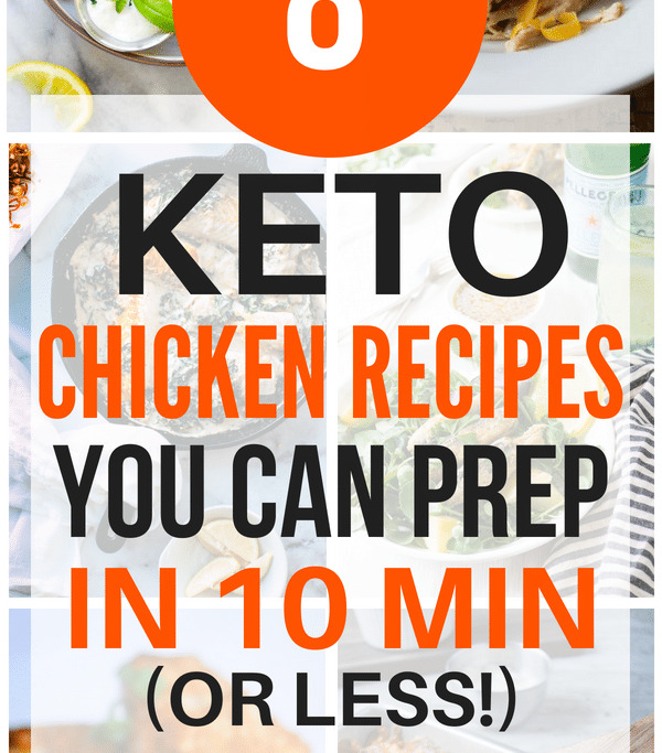 8 Quick & Easy Keto Chicken Recipes You Need To Try