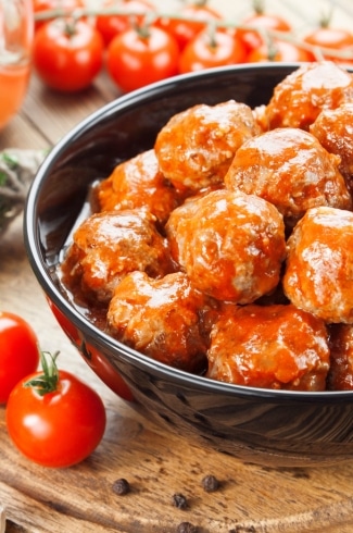 Keto meal prep recipes like meatballs