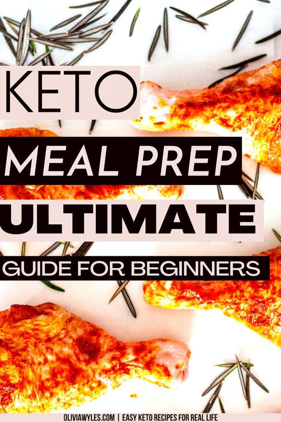 Keto Meal Prep Ideas and Tips for Beginners