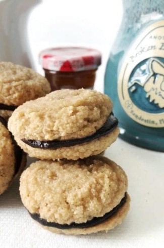 Keto Mocha Espresso Macarons