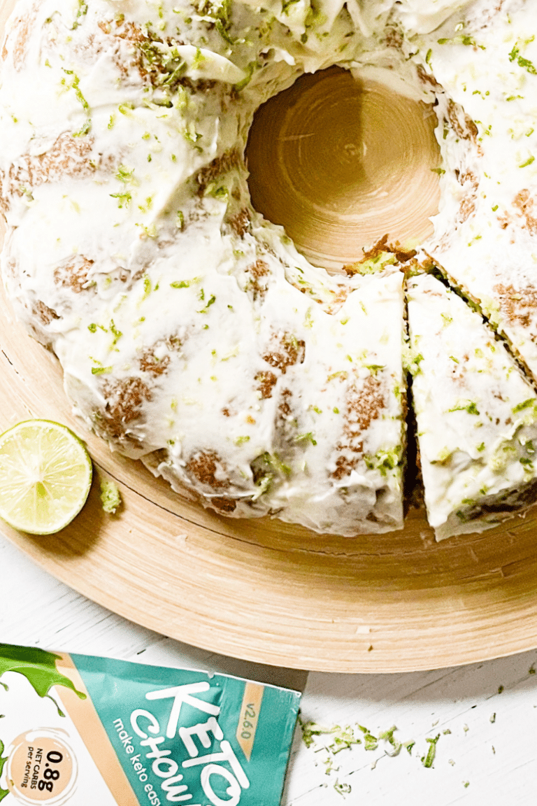 Keto Key Lime Pound Cake