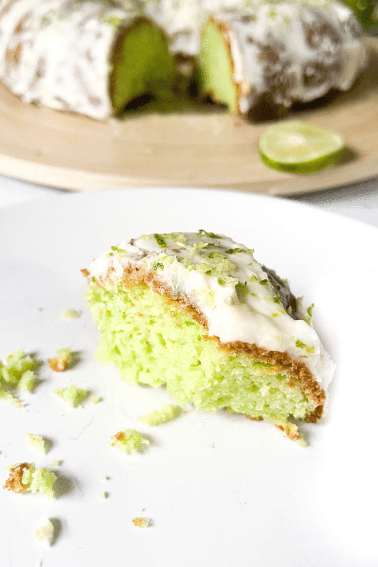 Keto Key Lime Pound Cake