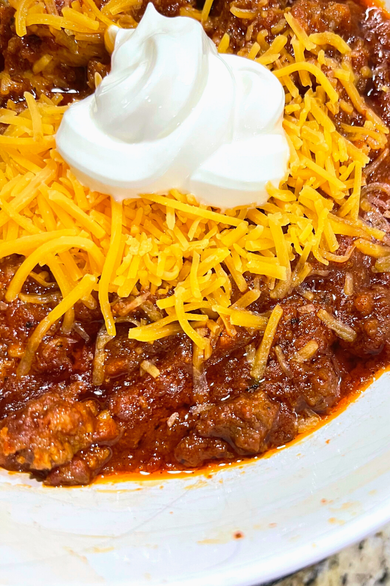 This keto chili recipe is the perfect low carb comfort food.