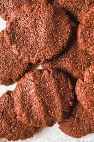 3 ingredient keto chocolate cookies