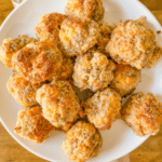 Best Keto Sausage Balls - Low Carb Snack Featured Image