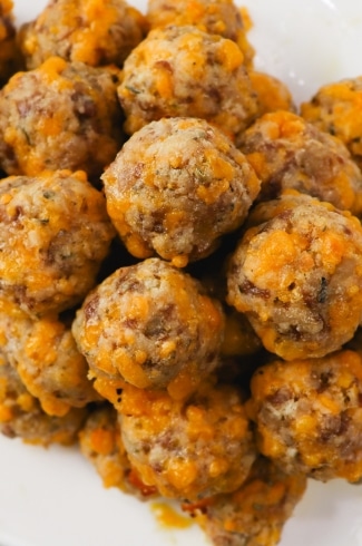 Keto Sausage Balls featured image