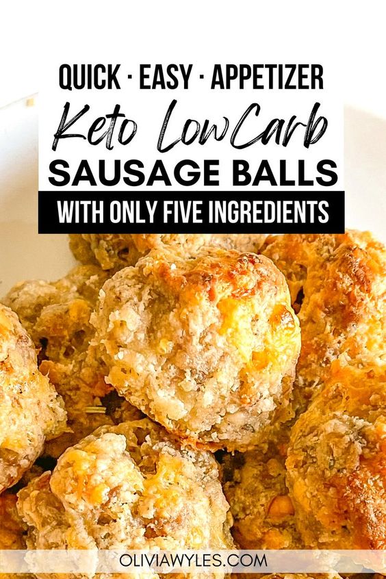 Low Carb Sausage Ball Recipe