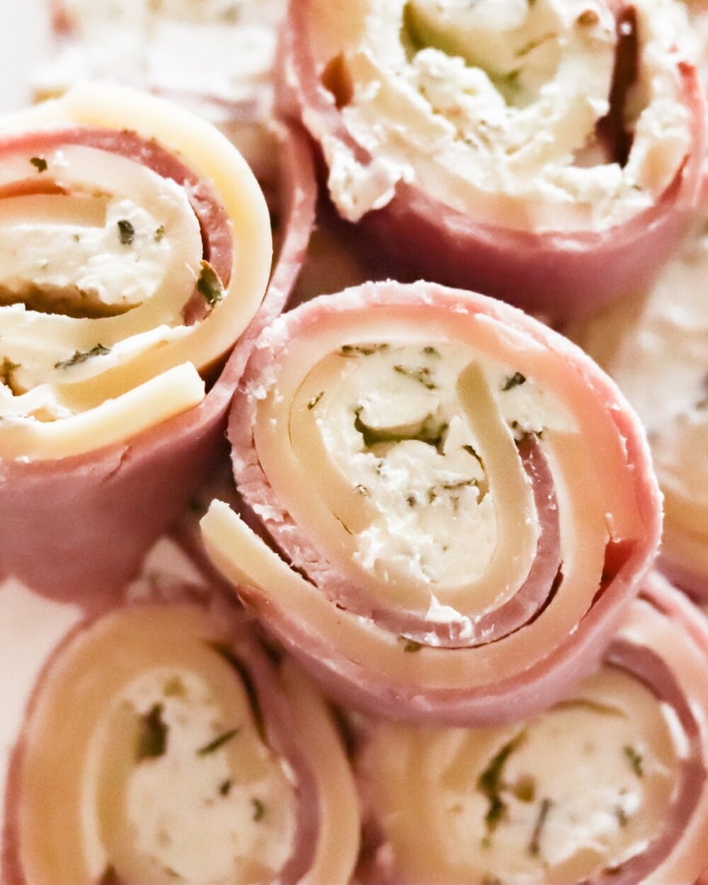 Keto Ham Pinwheels