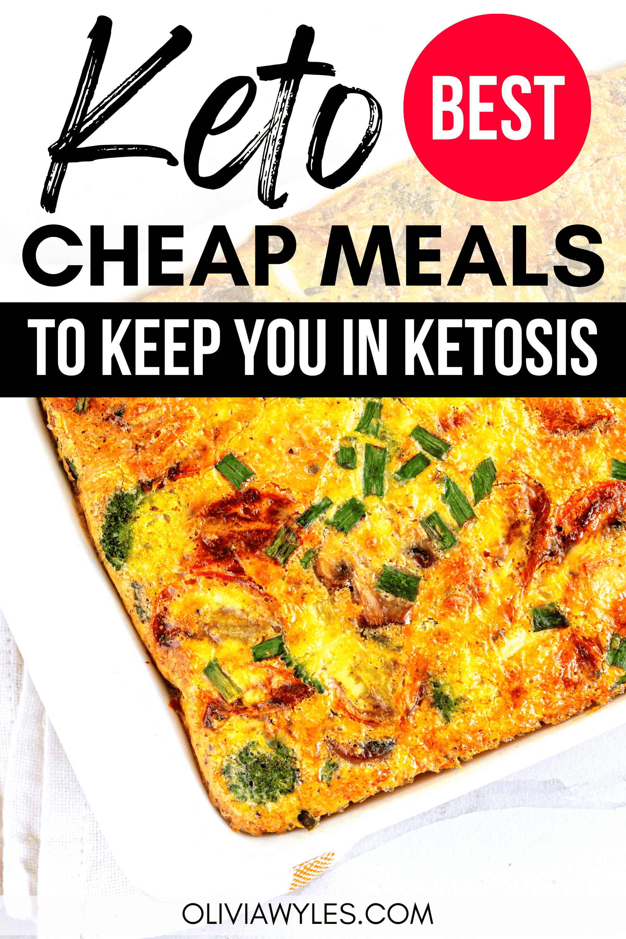Keto On A Budget Guide Cheap Keto Recipes Cheap Keto Meals Pinterest Image