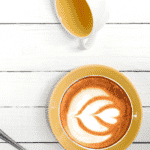 keto coffee latte art