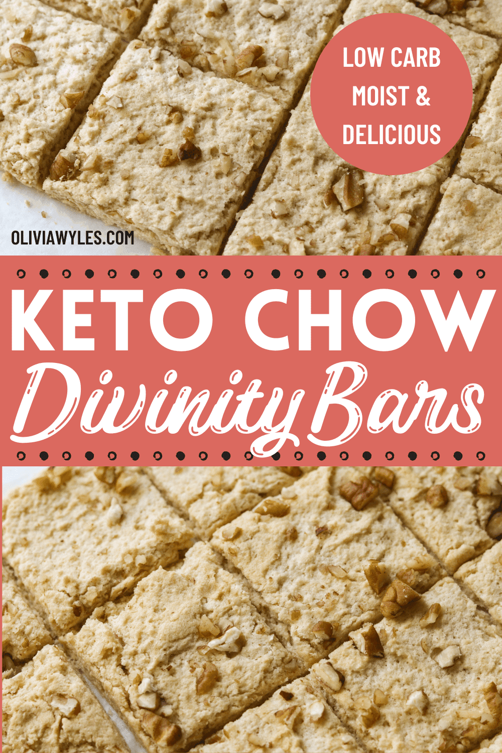 keto dessert recipe-divinity bars