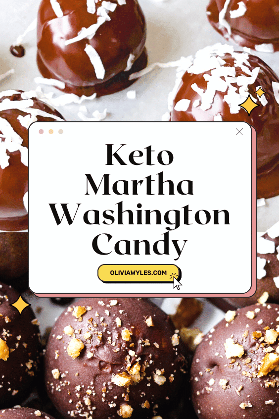 keto martha washington candy - low carb candy
