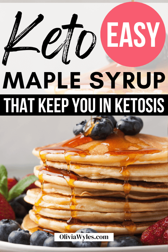 keto maple syrup recipe