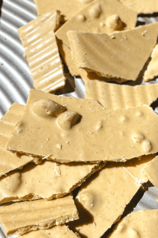 Keto Bark Recipe - Keto Chow Peanut Butter Bark Recipe