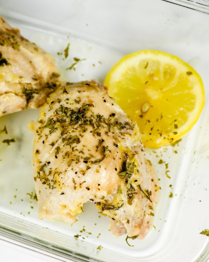 Keto Lemon Garlic Chicken (Meal Prep Recipe)