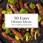 beef stir fry with broccoli for an easy dinner idea