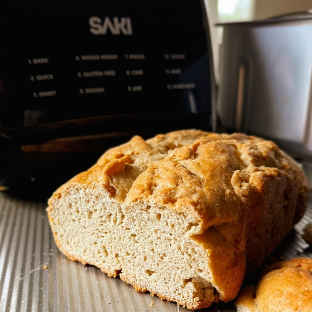 Saki Bread Baker Machine Review with keto bread