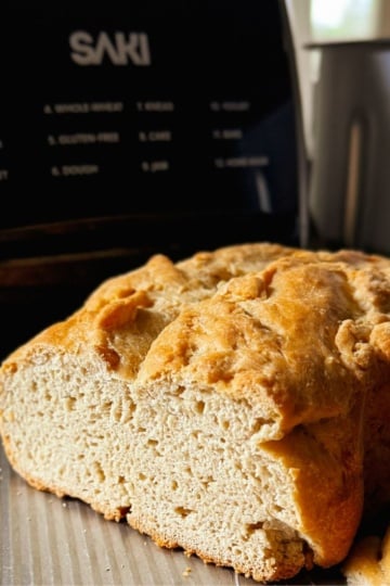 Saki Bread Baker Machine Review with keto bread
