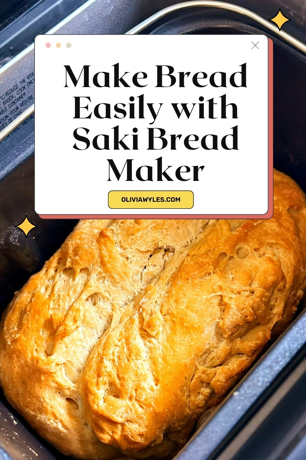 Saki Bread Maker Machine Review Tested for Home Bakers