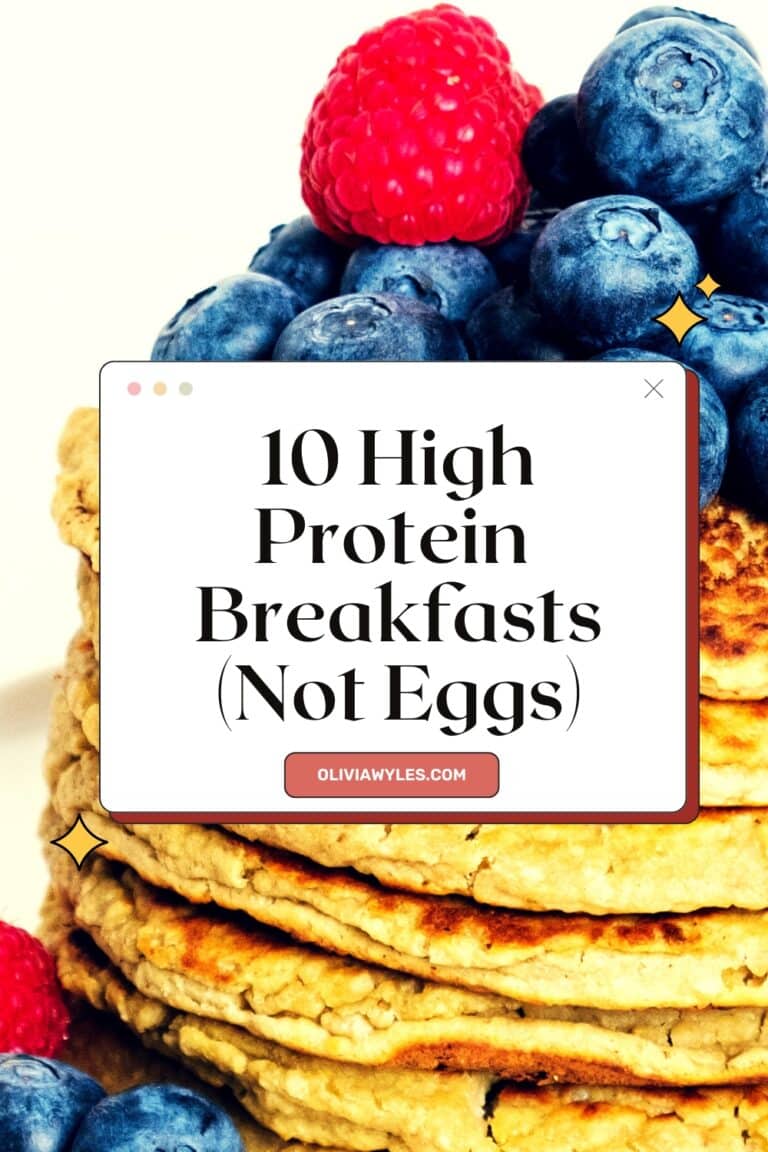 10 Quick & Easy High Protein Breakfast Ideas That Aren't All Eggs