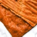 Tomato Basil Cottage Cheese Flatbread front and back