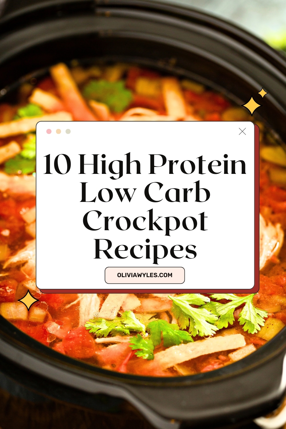 10 Easy High Protein Low Carb Crockpot Recipes You Ll Want To Make On Repeat High Protein Low Carb Crockpot Recipes Pinterest 3 