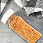 keto burger seasoning mix in a spice jar