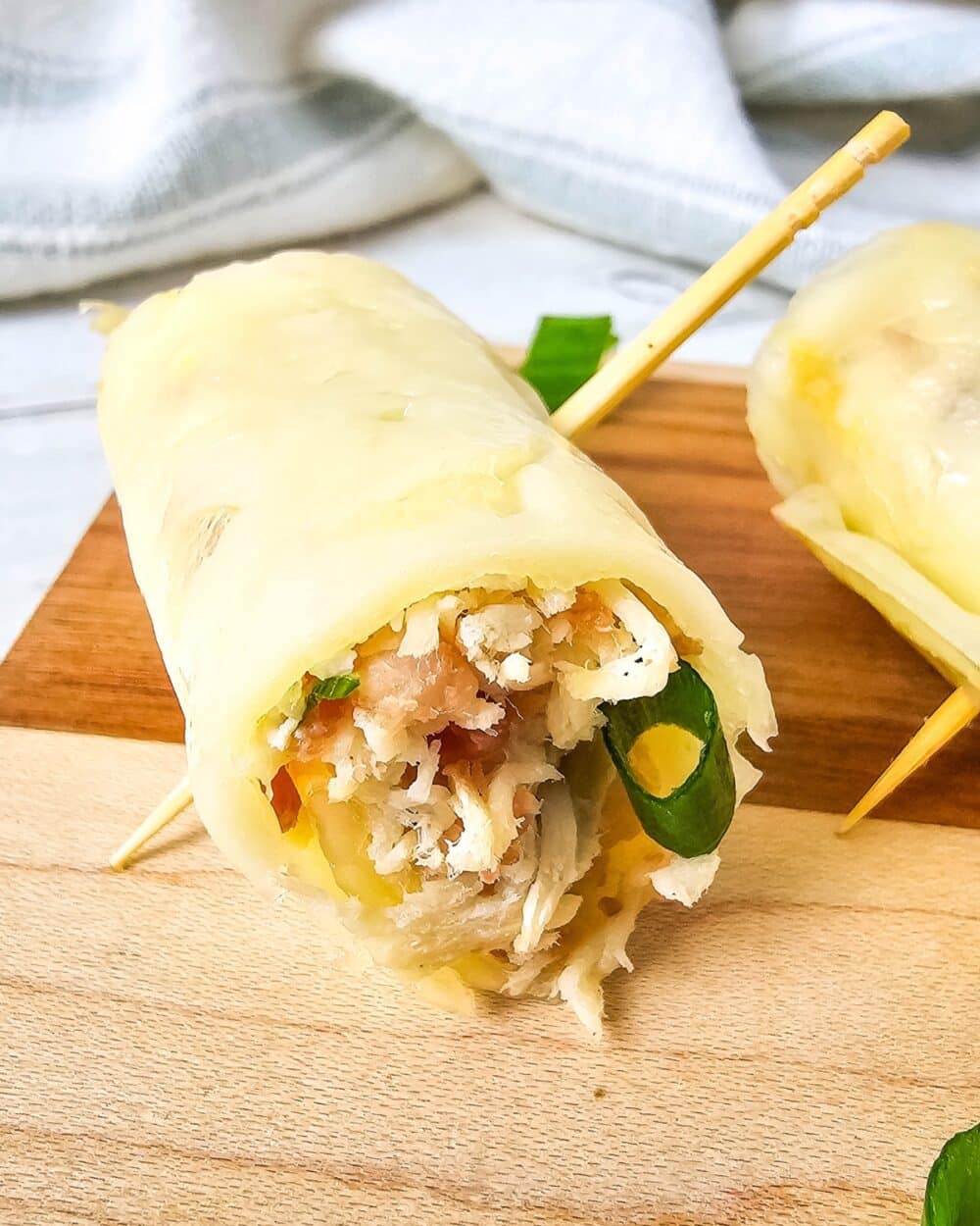 Keto Chicken Bacon Ranch Bites closeup