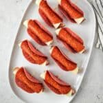 overhead shot of Keto Italian Sub Roll-Ups