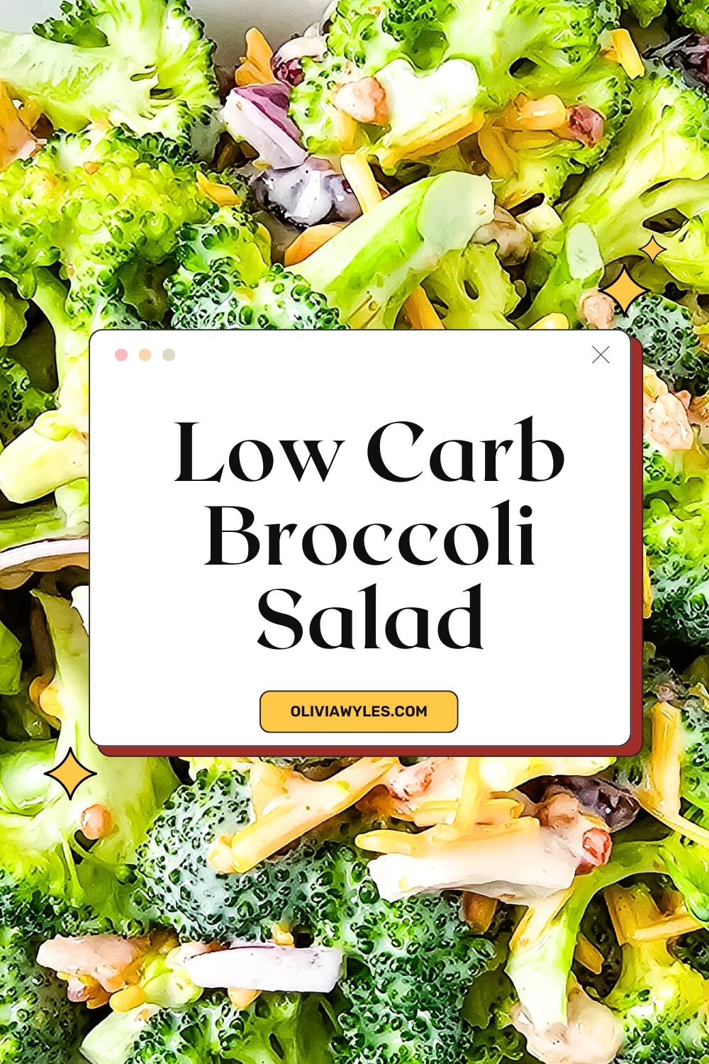 Low Carb Broccoli Salad