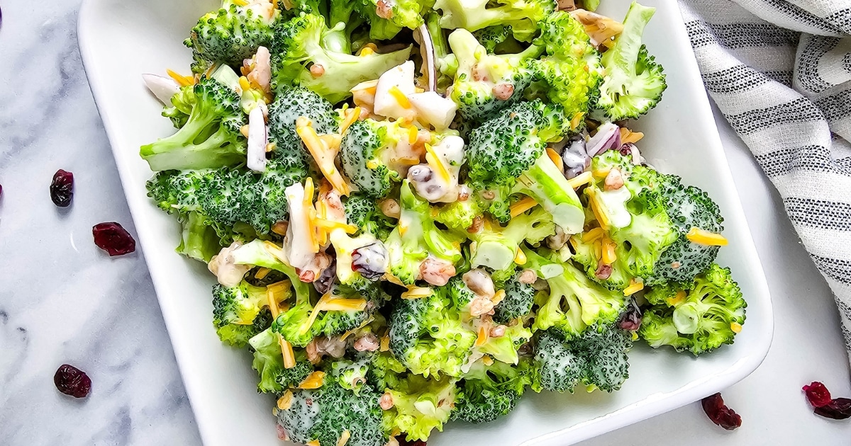 Low Carb Broccoli Salad