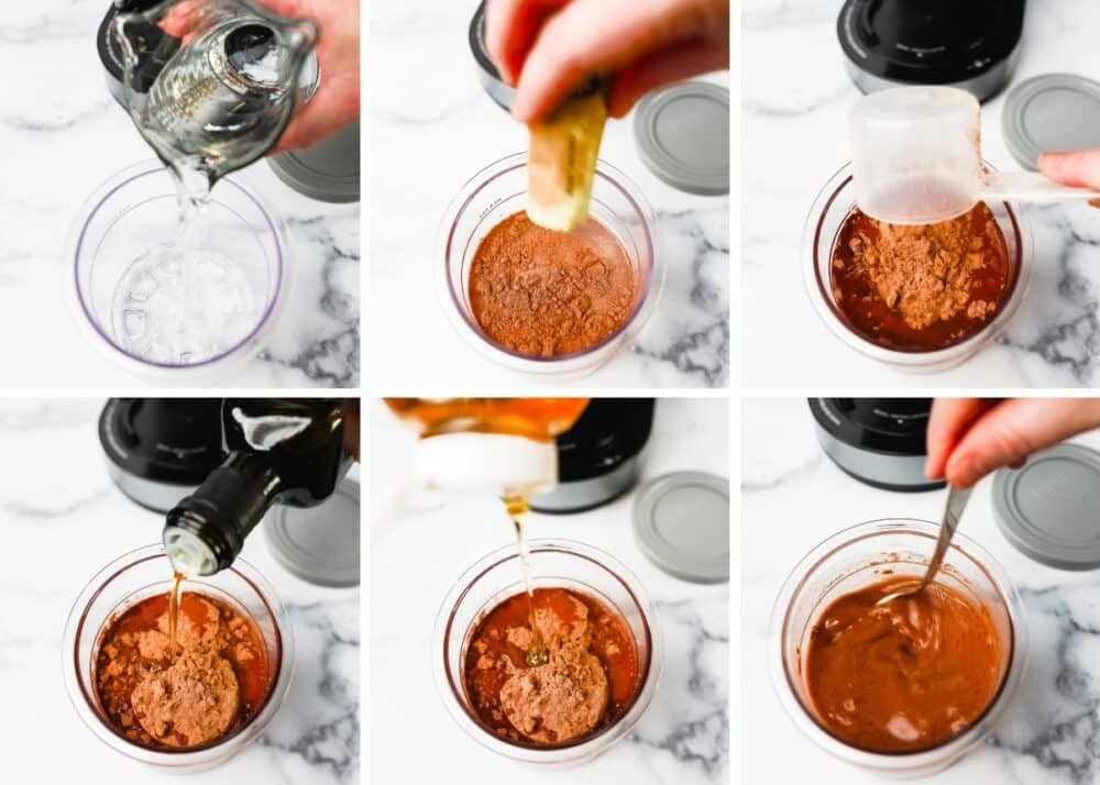 how to make chocolate protein ice cream