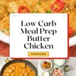 Keto Butter Chicken Pinterest Image