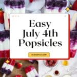 Keto Red White Blue Popsicles Pinterest Image