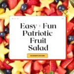Patriotic Fruit Salad Pinterest Image