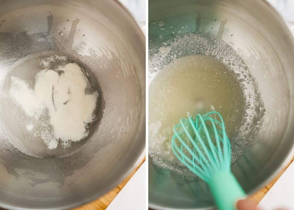 blooming and mixing gelatin