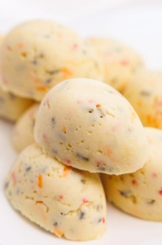 Protein Easter Eggs closeup