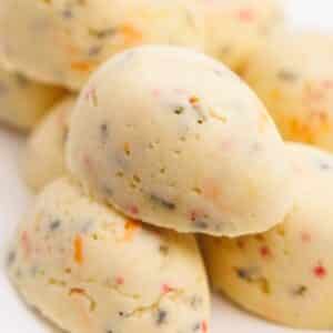 Protein Easter Eggs closeup