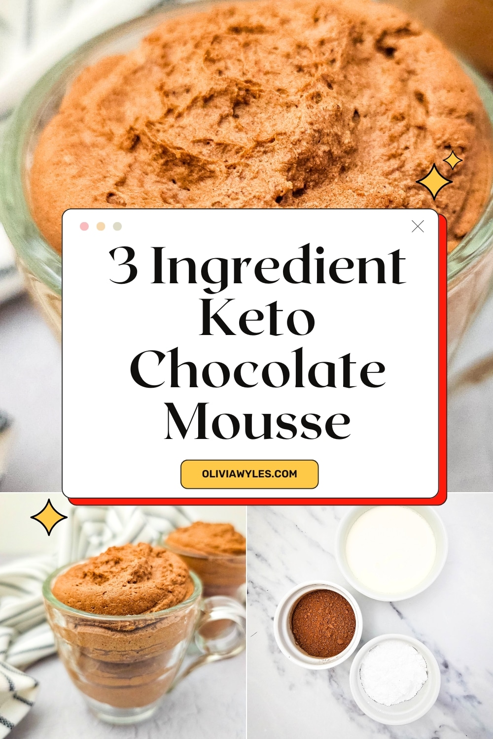 Keto Chocolate Mousse Pin