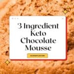 Keto Chocolate Mousse Pin