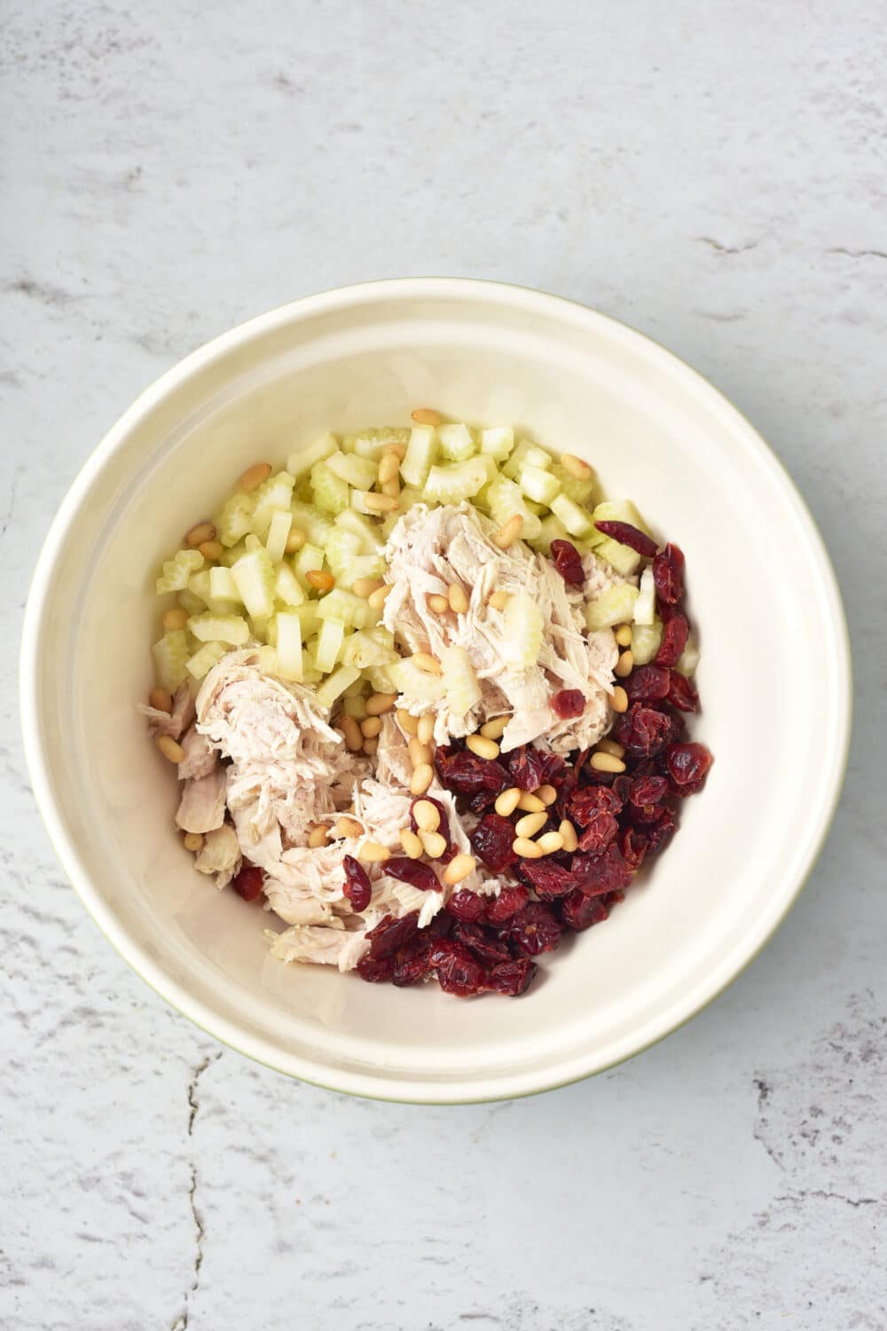 how to make Low Carb Cranberry Chicken Salad