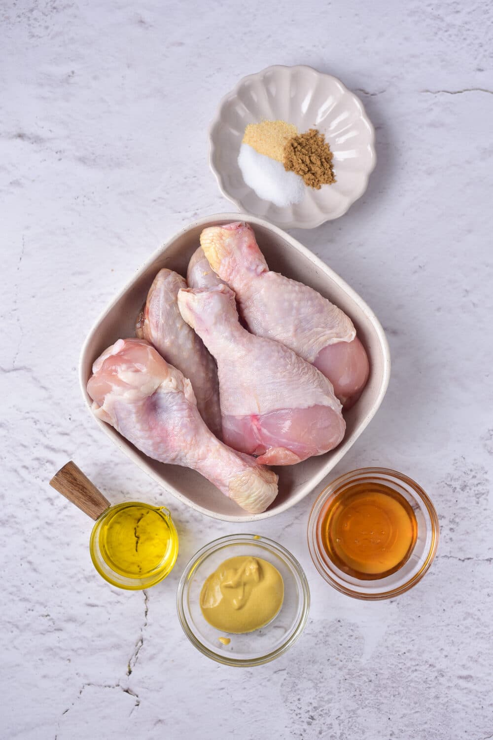 Baked Honey Mustard Chicken Drumsticks ingredients