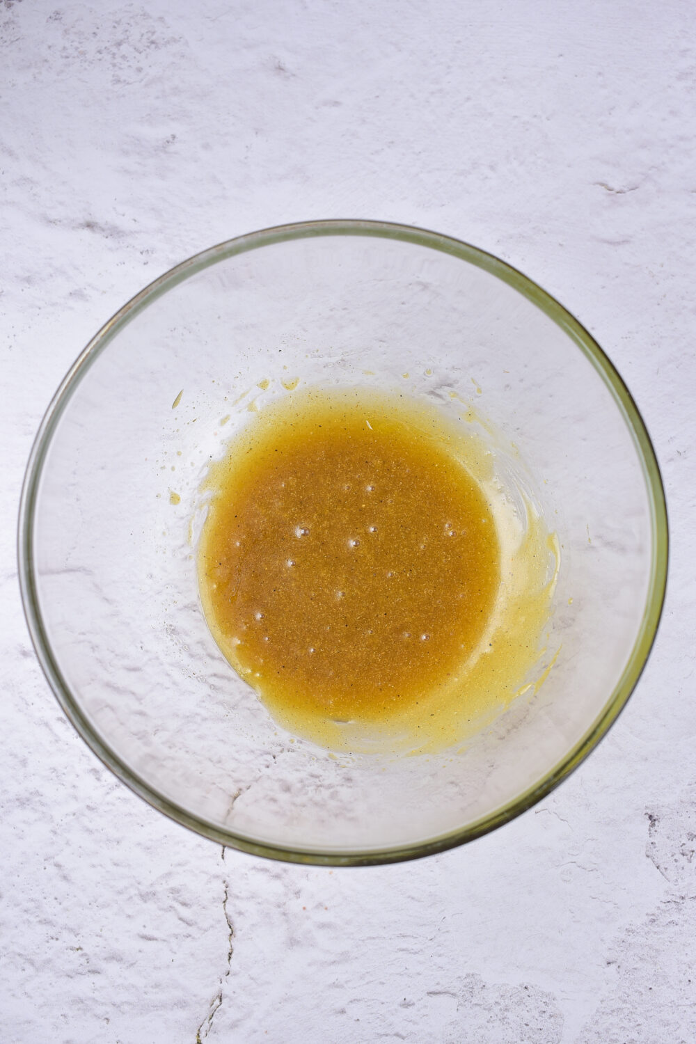 honey mustard sauce in a bowl