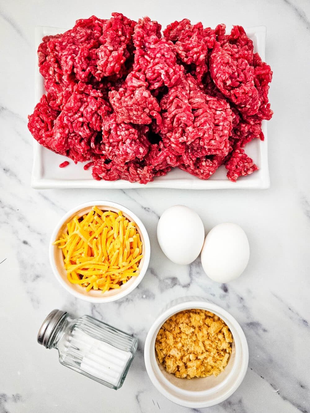 ingredients for Carnivore Meatballs