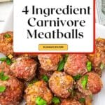 Carnivore Meatballs Pin