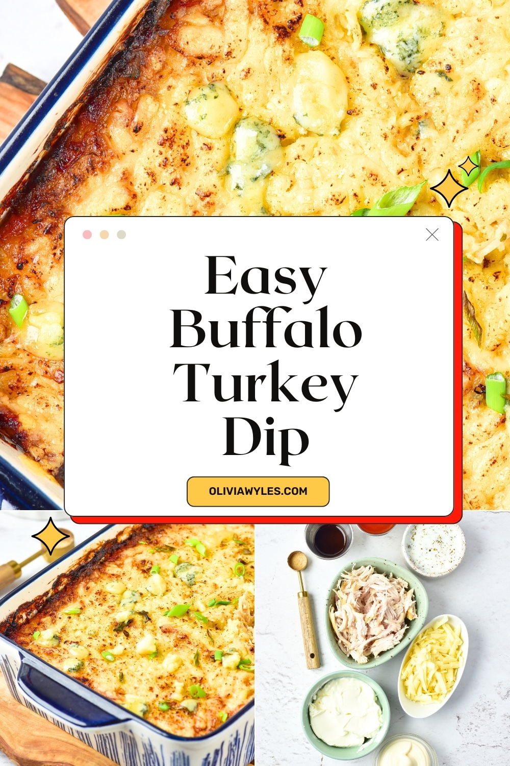 Easy Buffalo Turkey Dip Pin